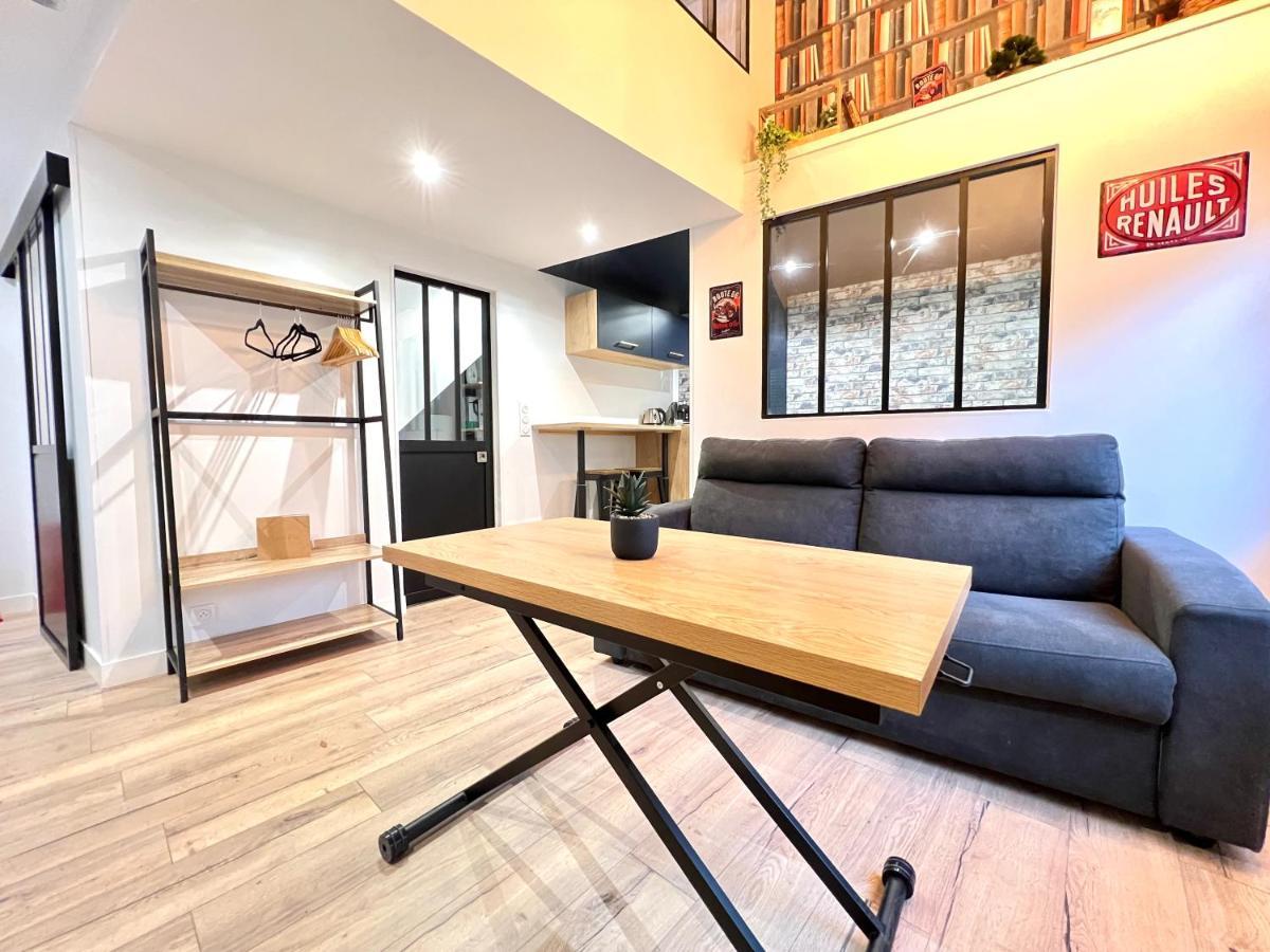 普瓦捷Le Loft ~ A 4 Min De La Gare, Fibre + Parking Prive别墅 外观 照片