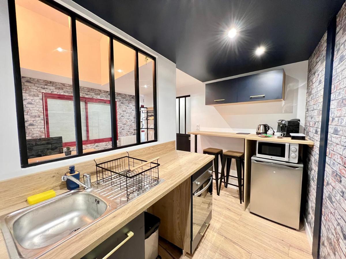 普瓦捷Le Loft ~ A 4 Min De La Gare, Fibre + Parking Prive别墅 外观 照片